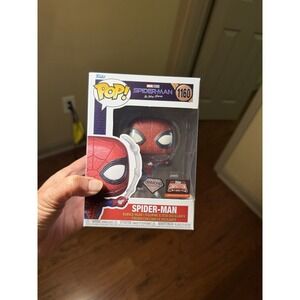 Funko Pop Spider-Man No Way Home #1160 Bobble Head DIAMOND TARGET CON